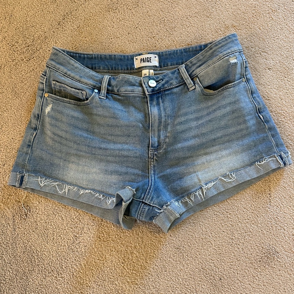 Paige Women's Blue Denim Shorts